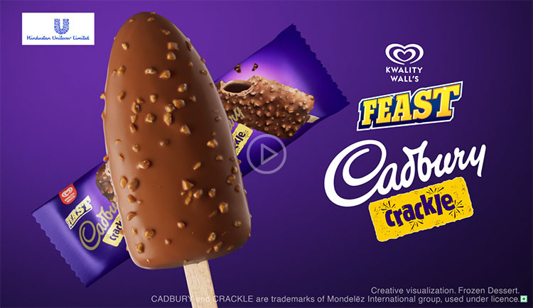Kwality Wall’s Cadbury Feast Crackle